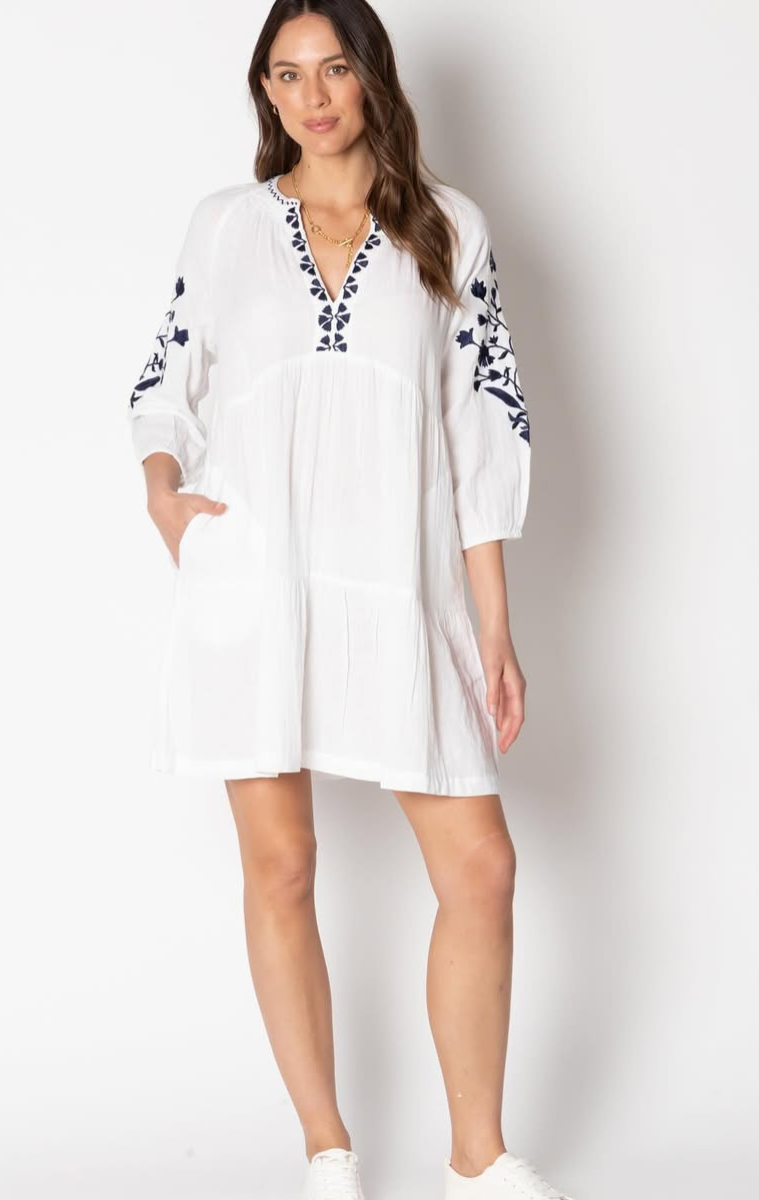 Lula Soul Rosario Dress - White.