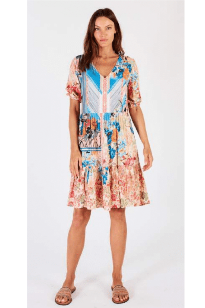 Lula Soul Sicily Print Dress.