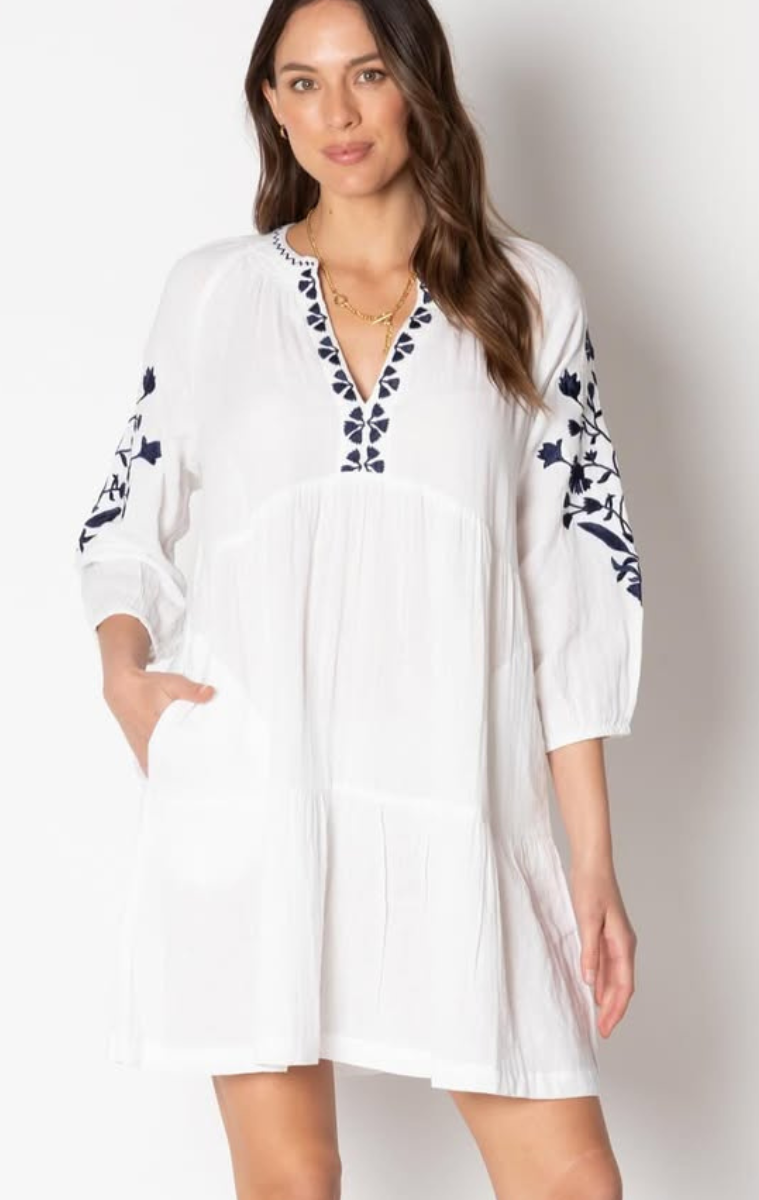 Lula Soul Rosario Dress - White.
