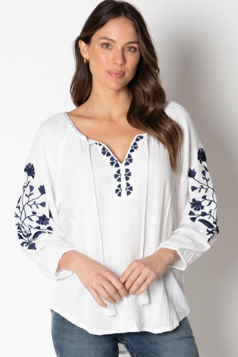 Lula Soul Rosario Shirt - White.