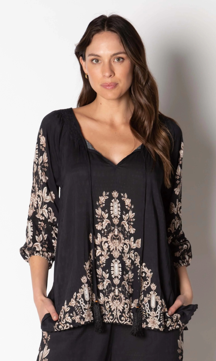 Lula Soul Samara Top - Black.