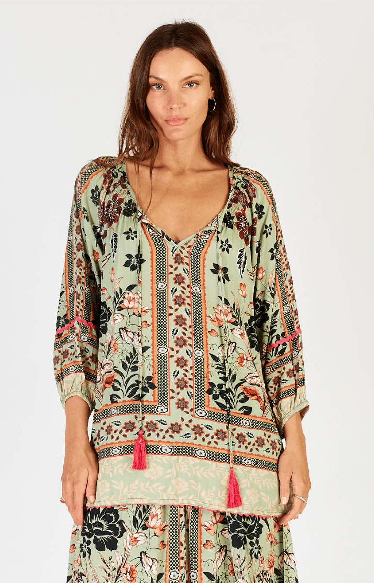 Lula Soul Palermo Print Sage.
