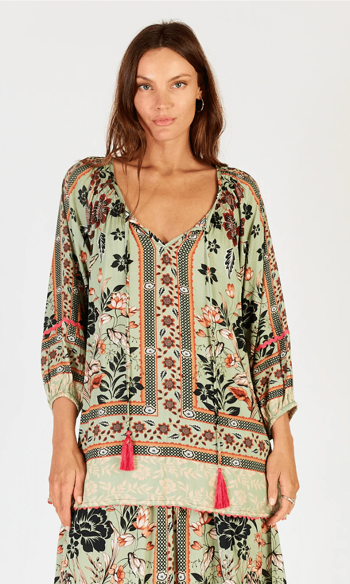 Lula Soul Palermo Print Sage.