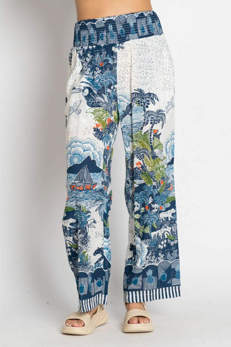 Lula Life Dita Pant Ocean.
