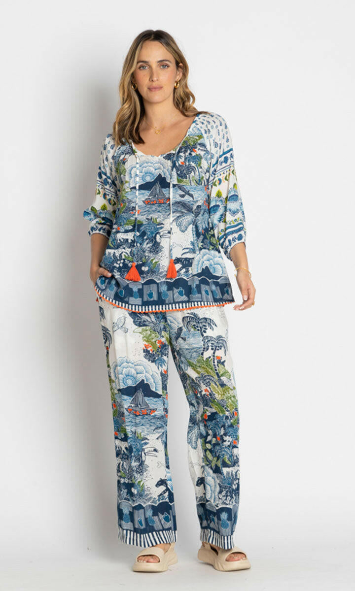 Lula Life Dita Pant Ocean.