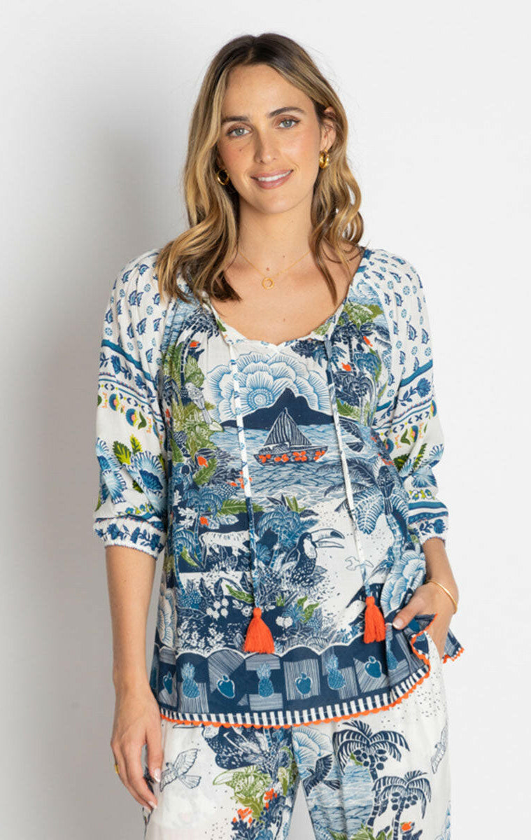 Lula Life Dita Pant Ocean.