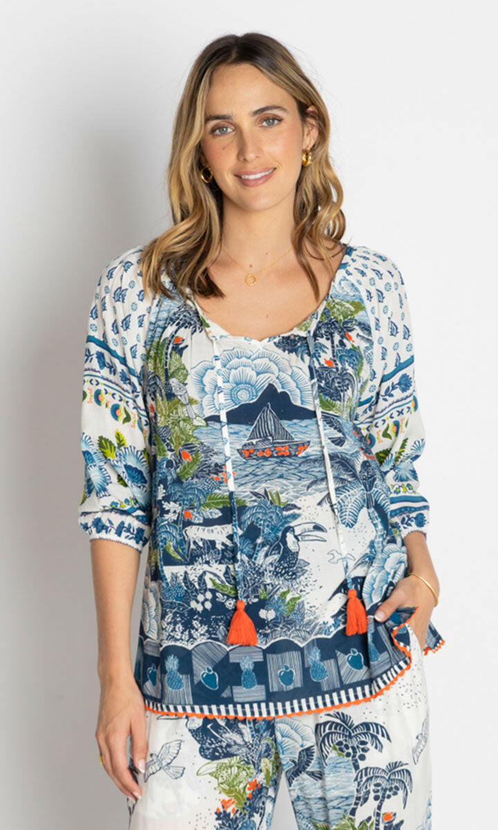 Lula Life Dita Pant Ocean.