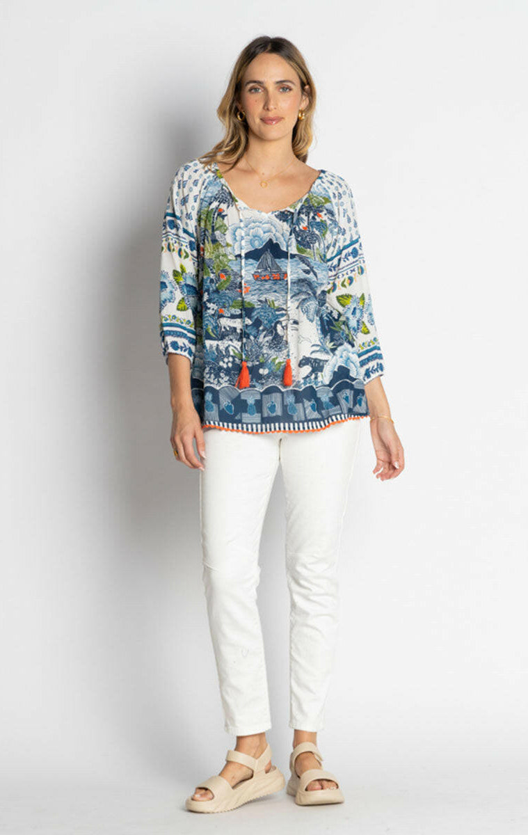 Lula Life Dita Top Ocean.