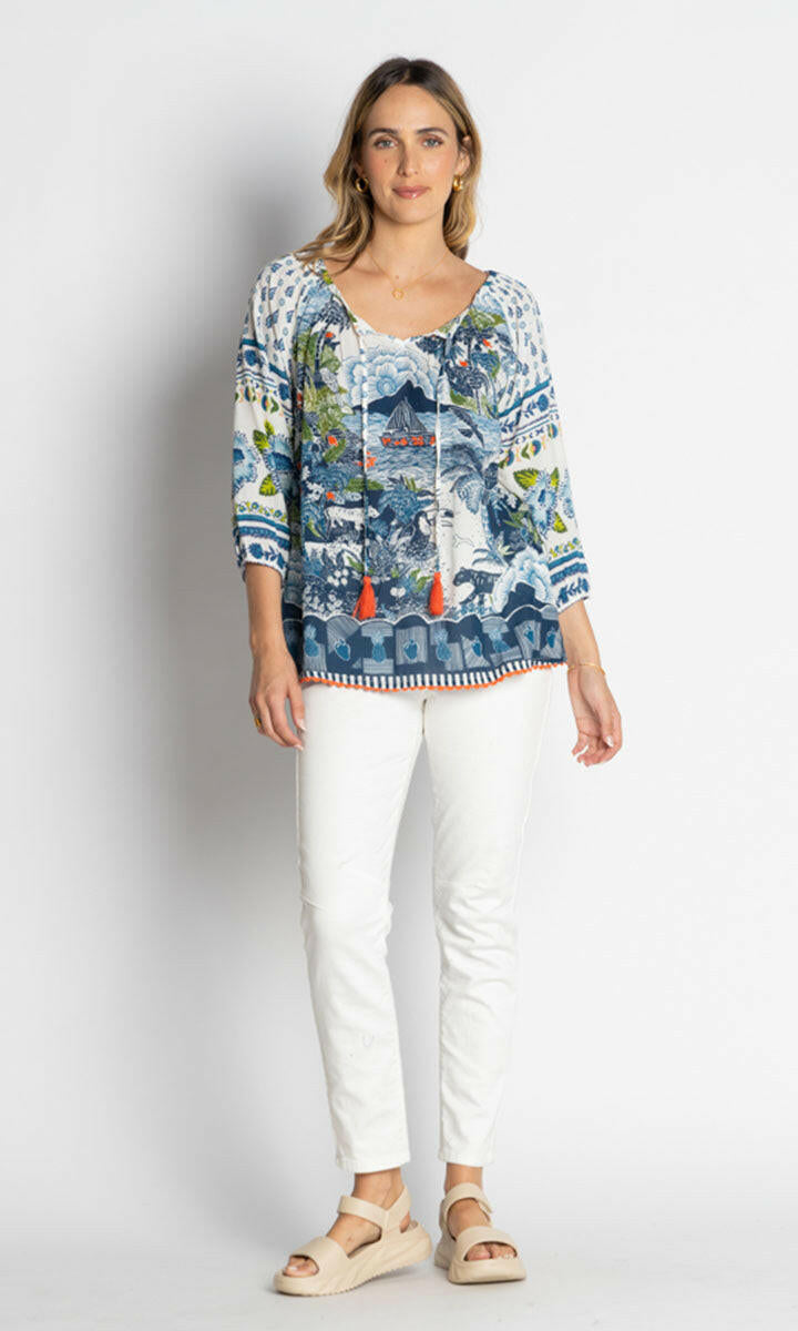 Lula Life Dita Top Ocean.