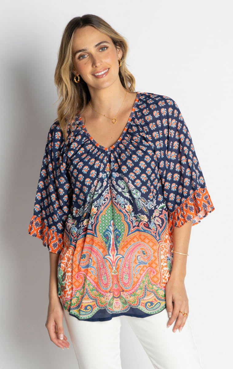 Lula Life Sarai Top Navy.