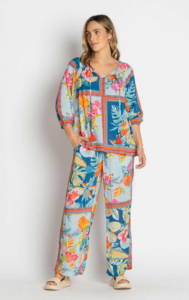 Lula Life Serilda Pant - Ocean.