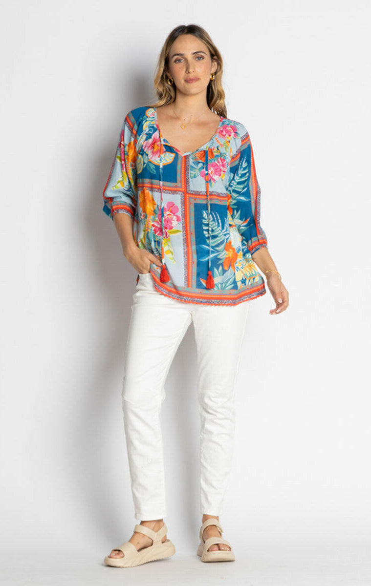 Lula Life Serilda Top - Ocean.