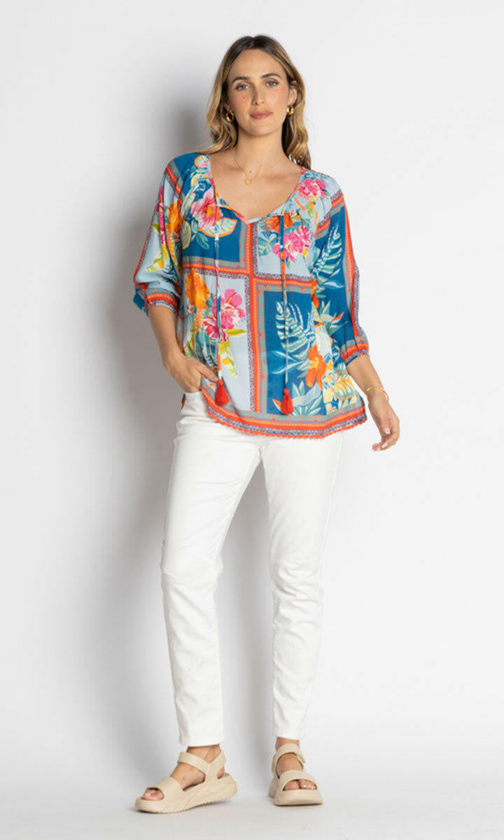 Lula Life Serilda Top - Ocean.