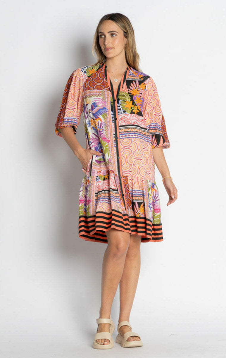 Lula Life Velora Dress - Musk.