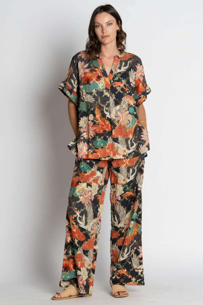 Lula Soul Hoshino Pant - Black.