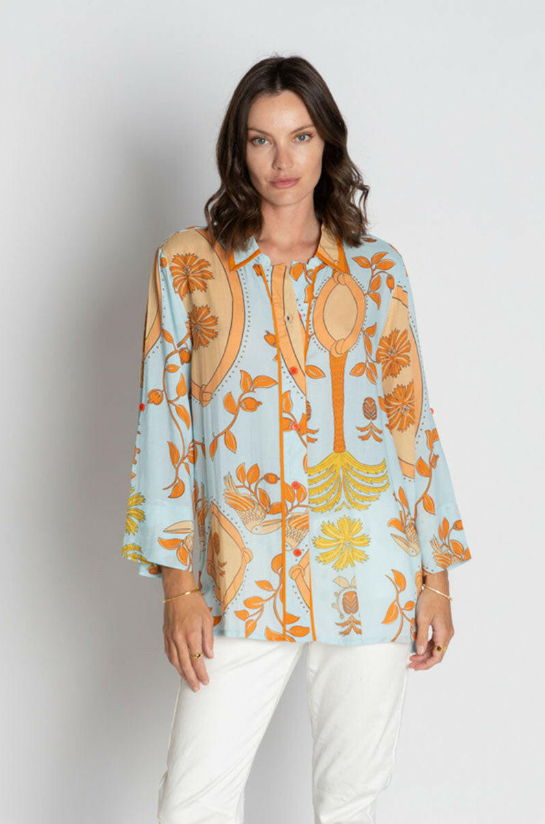 Lula Soul Juno Shirt - Sky.