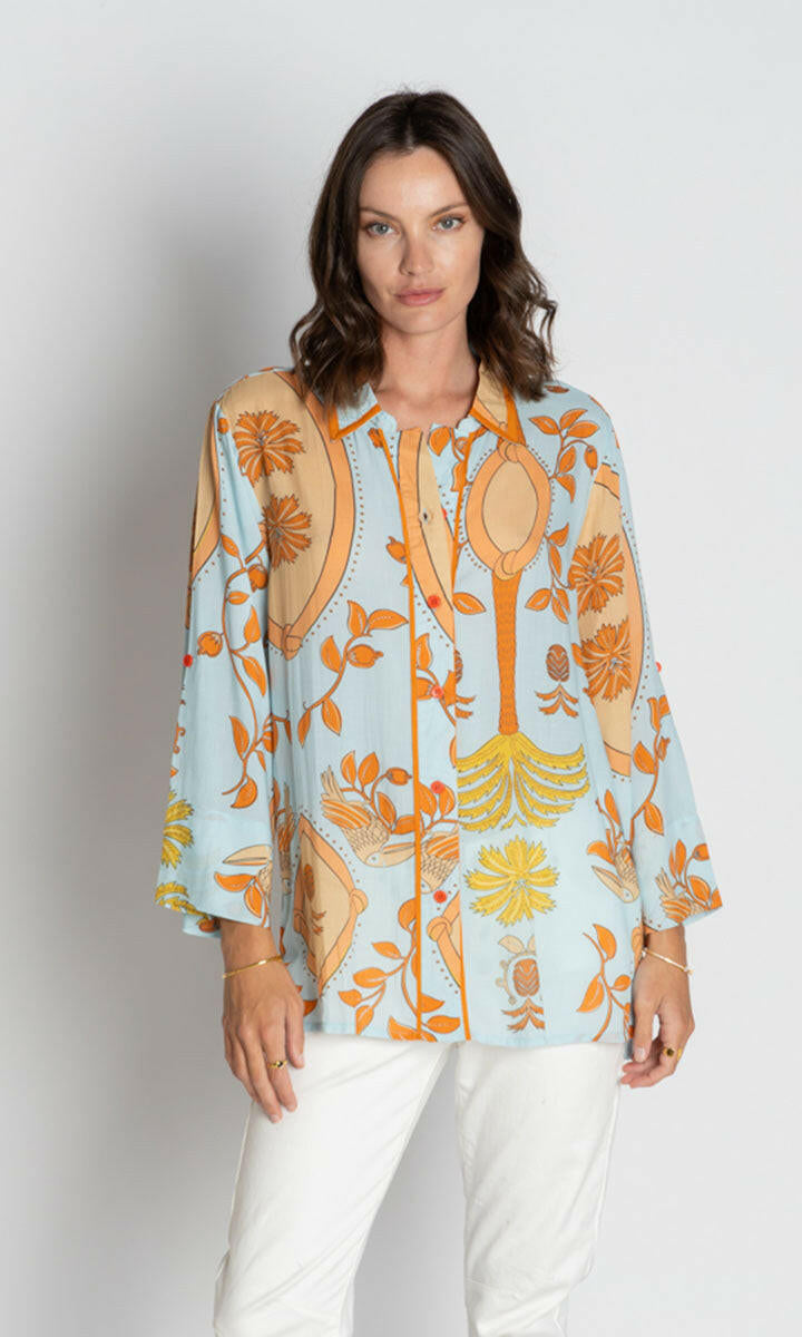 Lula Soul Juno Shirt - Sky.