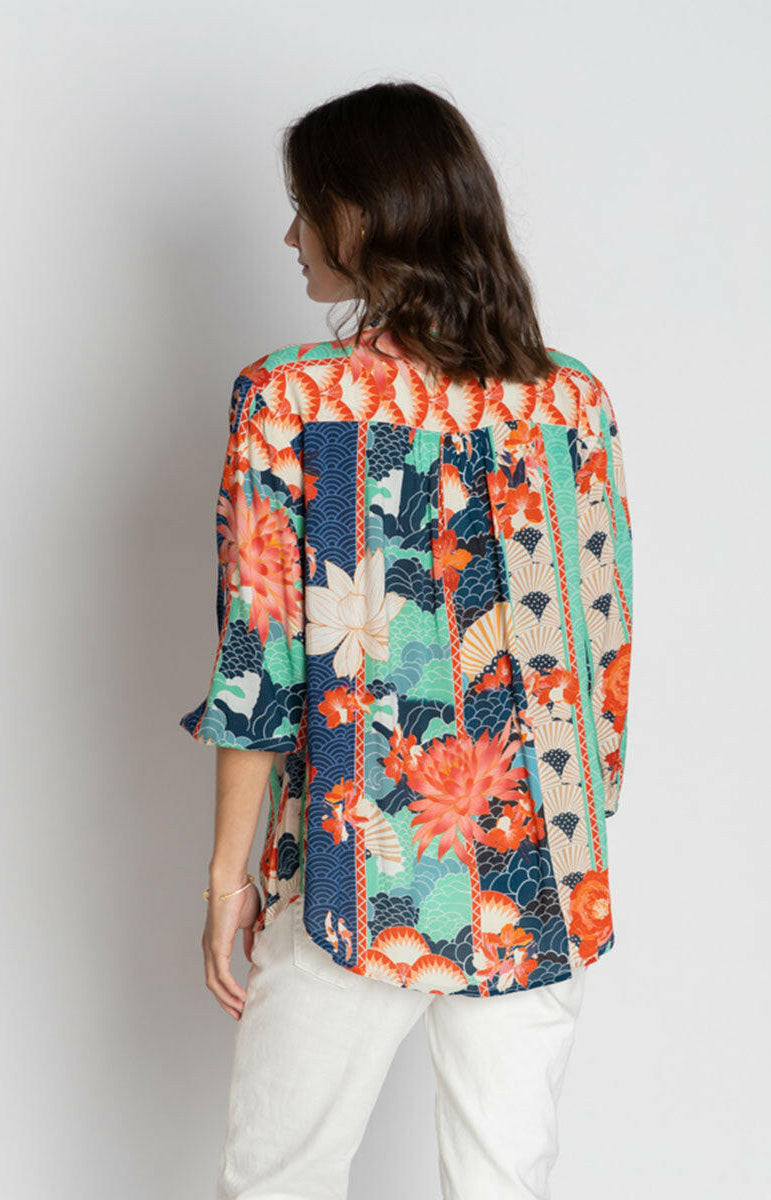 Lula Soul Wazuka Shirt - Navy.