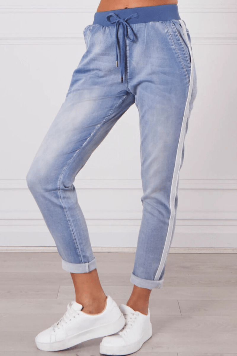 Monaco Jeans Boston Stretch Denim Joggers.