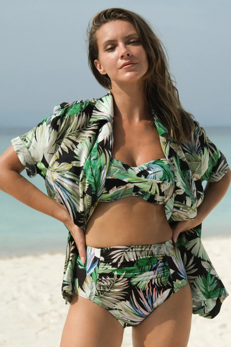 Nip Tuck Kakadu Bette Swim Pant - Black.