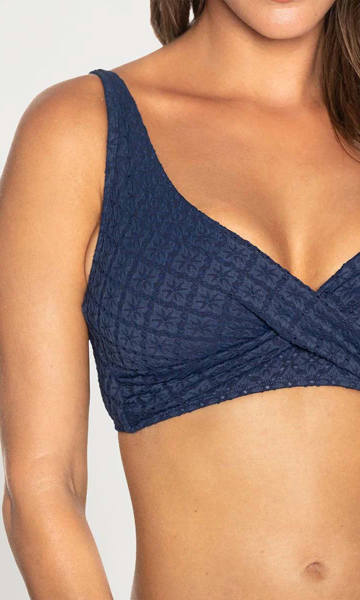 Nip Tuck Salacia Louisse Bikini Top - Navy.