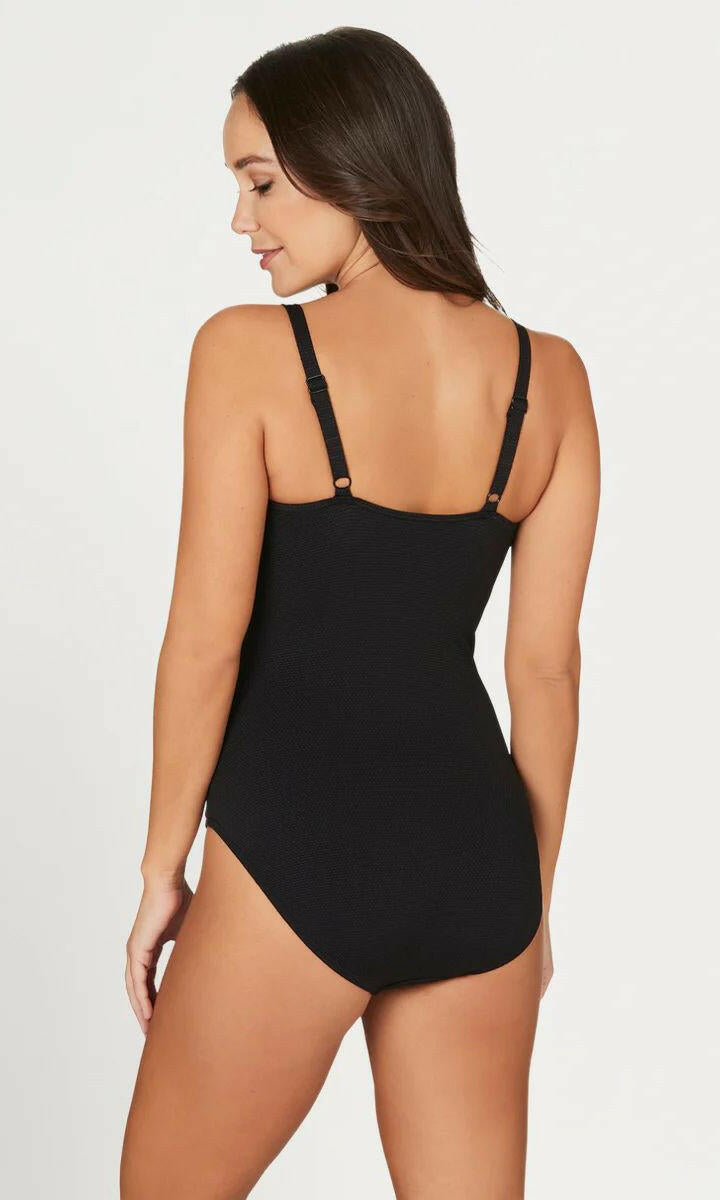 Nip Tuck Black Must Haves Edith One Piece Swimsuit.