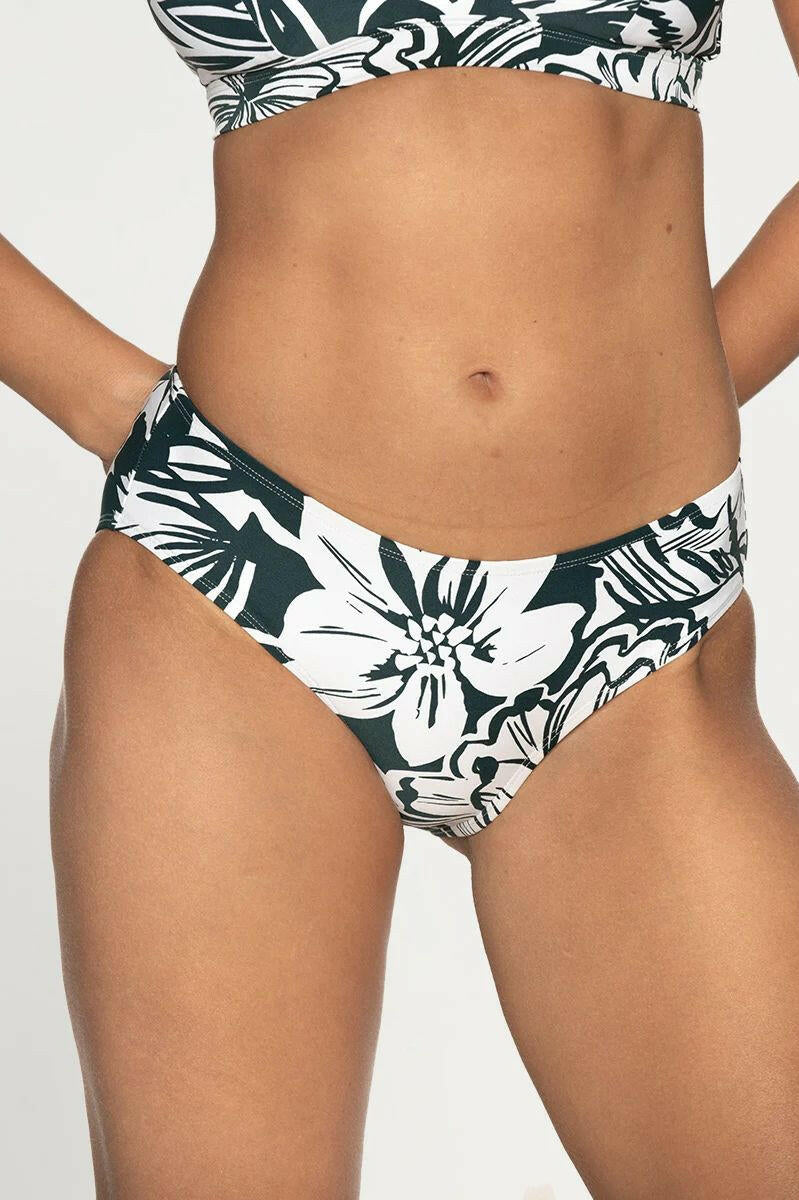 Nip Tuck Nostaligic Summer Louise Swim Pant - Green.