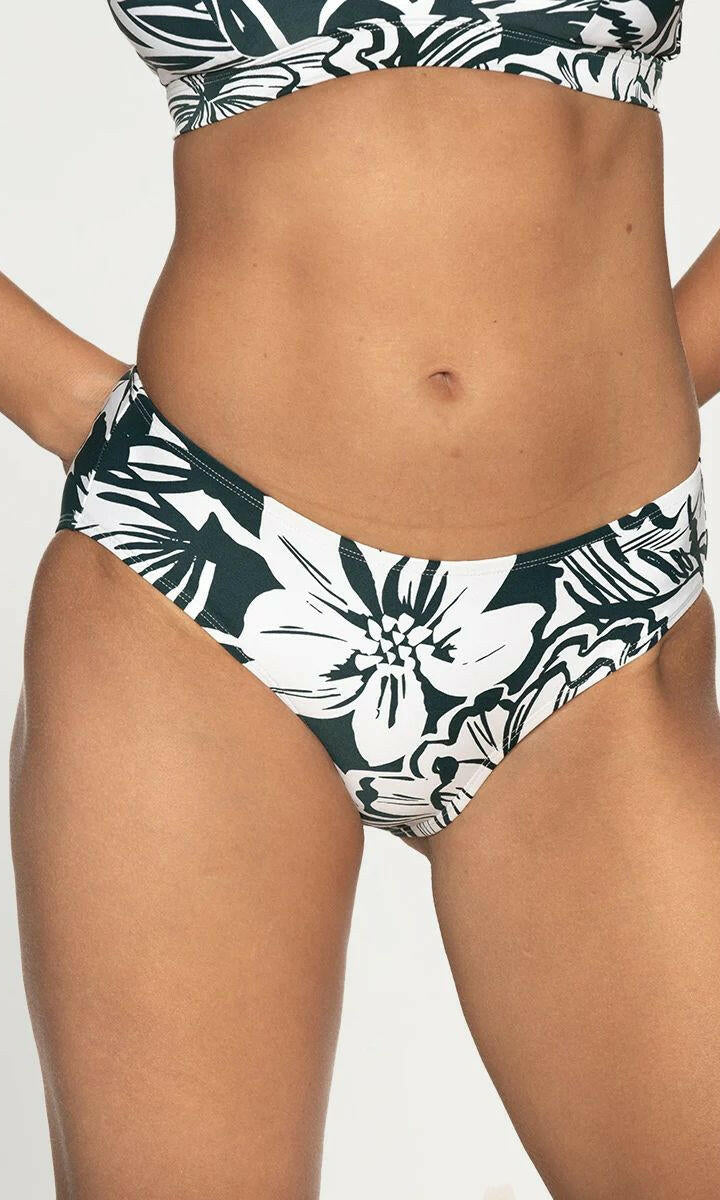 Nip Tuck Nostaligic Summer Louise Swim Pant - Green.