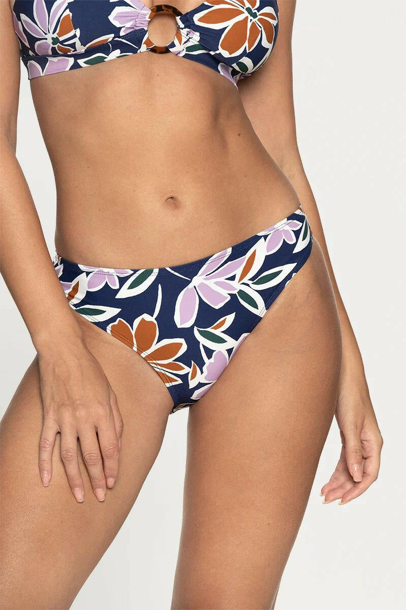 Nip Tuck Petal Precision Carmel Swim Pant - Navy.