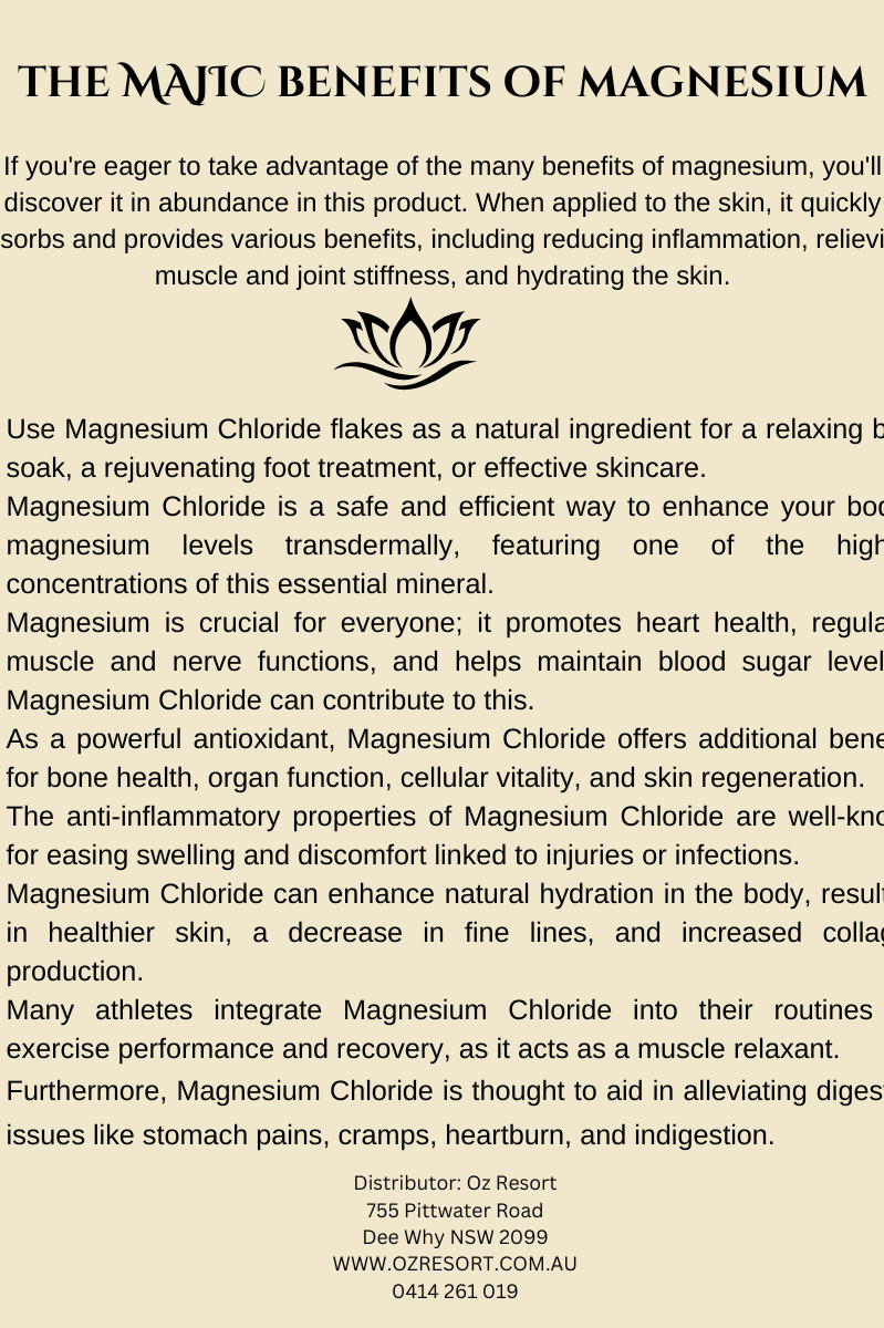 Ocean Lovers Magnesium Chloride Sulphate - 500gm.