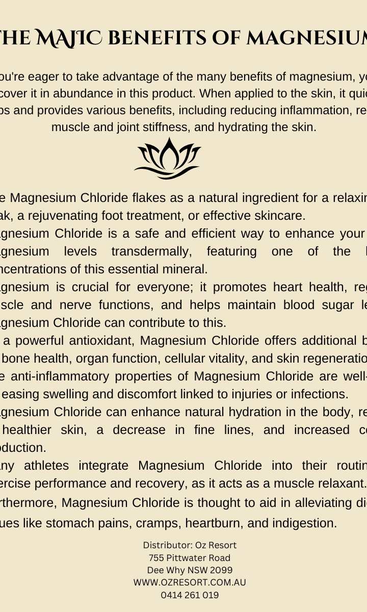 Ocean Lovers Magnesium Chloride Sulphate - 500gm.