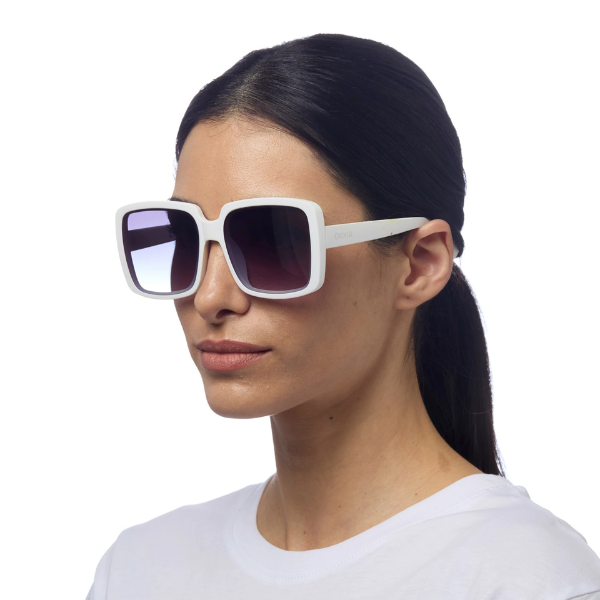 Okkia Alessia Sunglasses - Optical White.