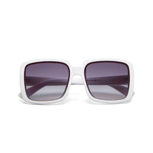 Okkia Alessia Sunglasses - Optical White.