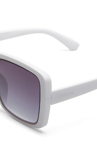 Okkia Alessia Sunglasses - Optical White.