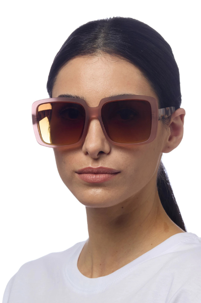 Okkia Alessia Sunglasses - Pink Havana.
