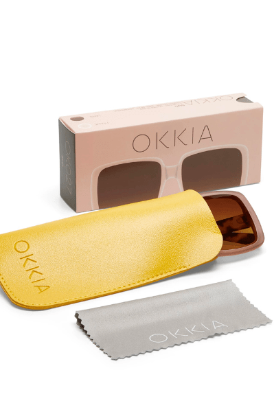 Okkia Alessia Sunglasses - Pink Havana.