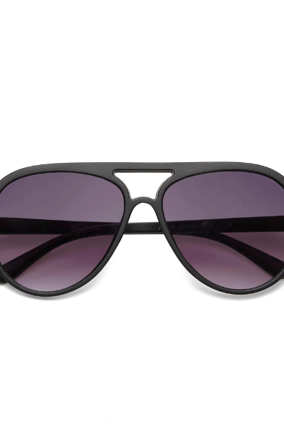 Okkia Alessio Sunglasses - Black.