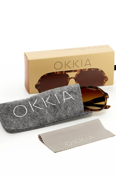 Okkia Alessio Sunglasses - Classic Havana.