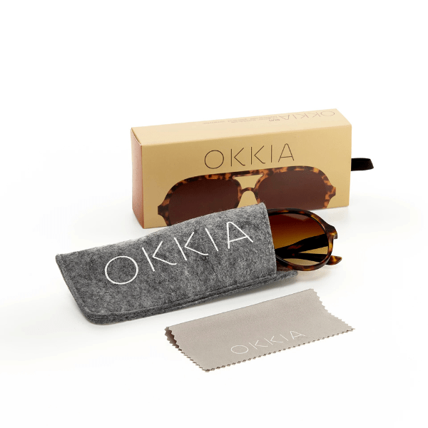 Okkia Alessio Sunglasses - Classic Havana.