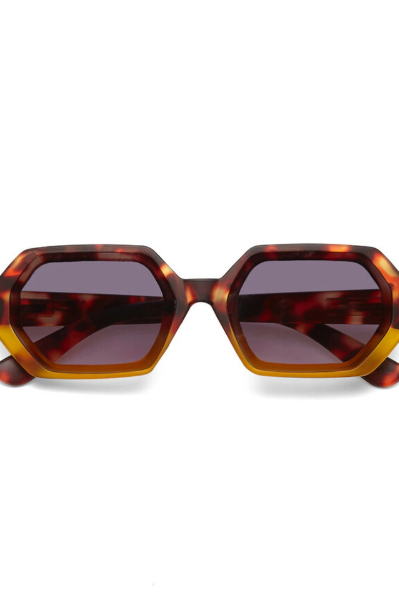 Okkia Andrea Sunglasses - Havana Yellow.