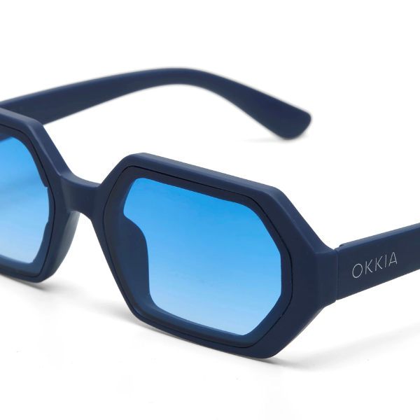 Okkia Andrea Sunglasses - Midnight Blue.