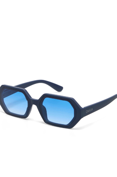 Okkia Andrea Sunglasses - Midnight Blue.