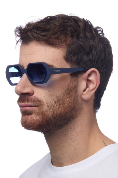 Okkia Andrea Sunglasses - Midnight Blue.