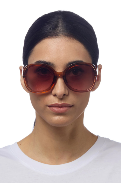 Okkia Anna Sunglasses - Brown.
