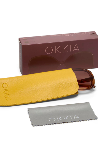 Okkia Anna Sunglasses - Brown.