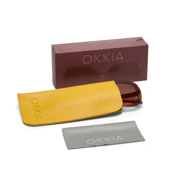 Okkia Anna Sunglasses - Brown.