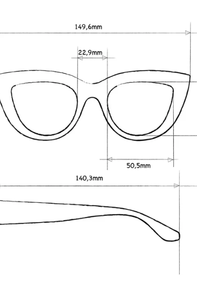 Okkia Claudia Sunglasses.