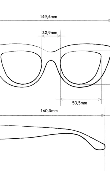 Okkia Claudia Sunglasses.