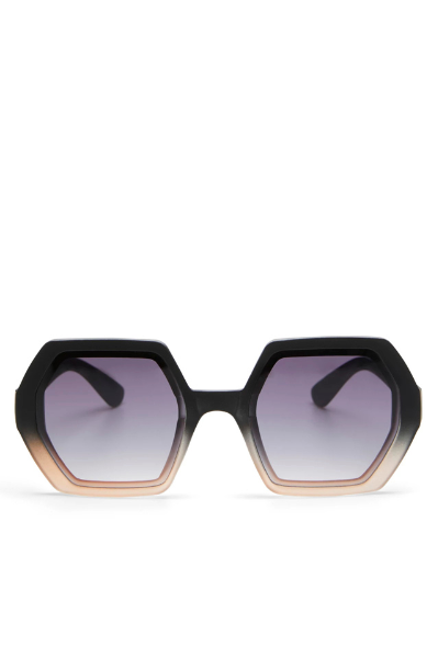 Okkia Emma Sunglasses - Black Shaded Rose.