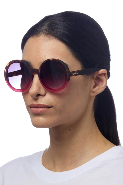 Okkia Monica Sunglasses - Havana Pink.